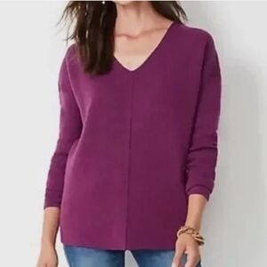 J Jill Majestic Pink Sapphire Sweater